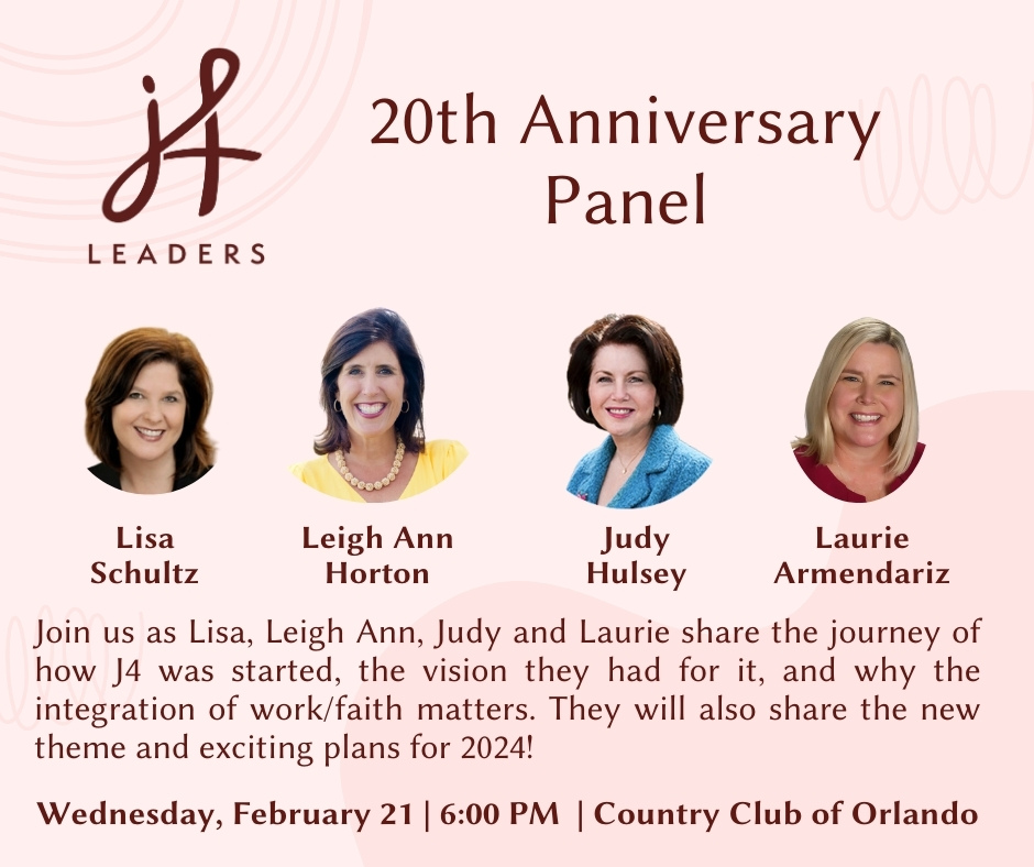 J4 Leaders 20th Anniversary Panel